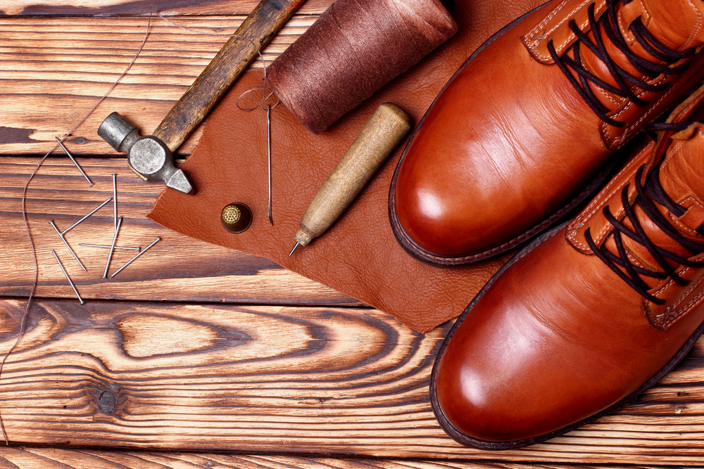 Leatherworking for shoe repairs